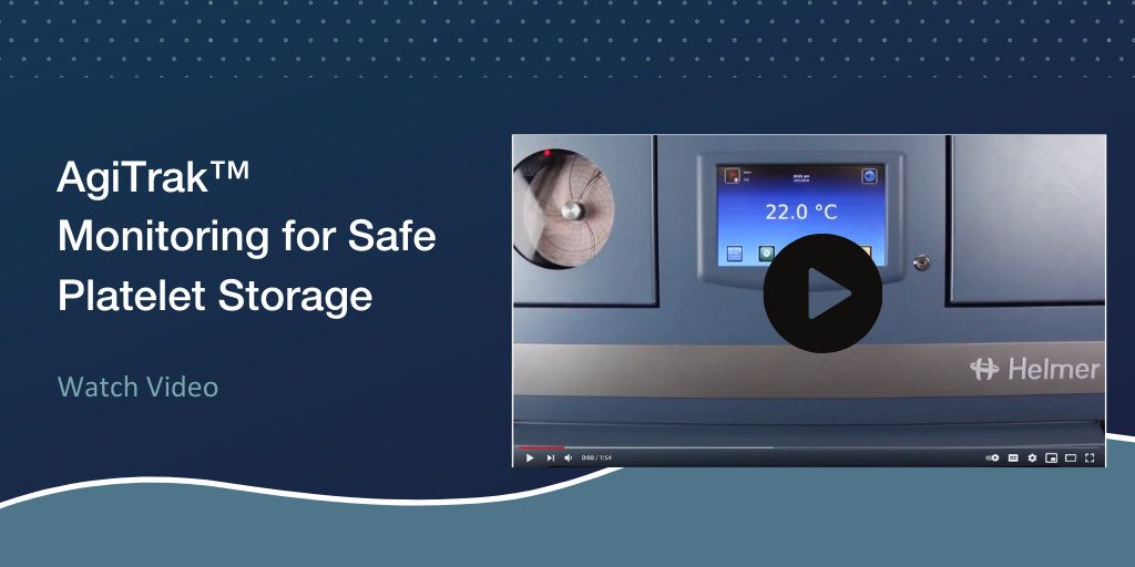 Video AgiTrak™ Monitoring for Platelet Agitators